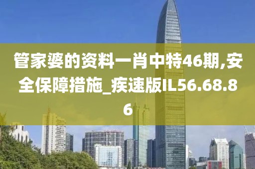 管家婆的资料一肖中特46期,安全保障措施_疾速版IL56.68.86