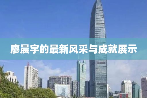廖晨宇的最新风采与成就展示
