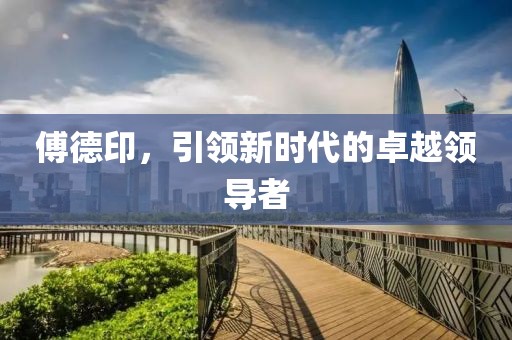 傅德印，引领新时代的卓越领导者