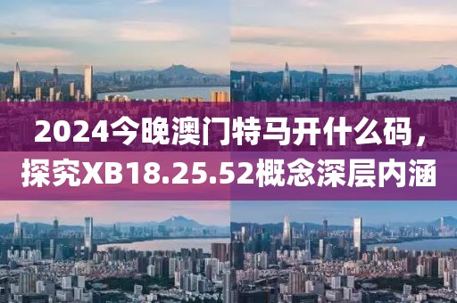 2024今晚澳门特马开什么码，探究XB18.25.52概念深层内涵