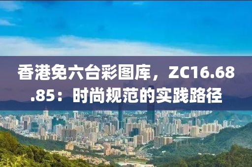 香港免六台彩图库，ZC16.68.85：时尚规范的实践路径