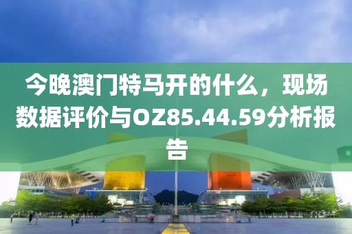 今晚澳门特马开的什么，现场数据评价与OZ85.44.59分析报告