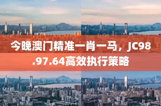 今晚澳门精准一肖一马，JC98.97.64高效执行策略