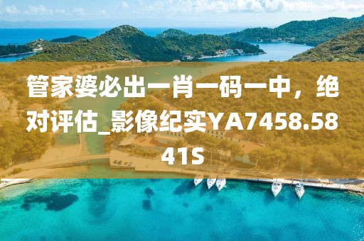 管家婆必出一肖一码一中，绝对评估_影像纪实YA7458.5841S