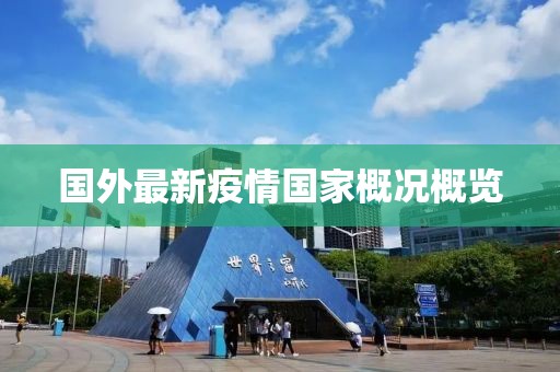 国外最新疫情国家概况概览