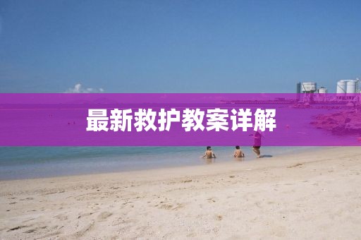 最新救护教案详解