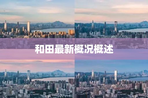 和田最新概况概述