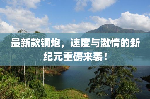 最新款钢炮，速度与激情的新纪元重磅来袭！
