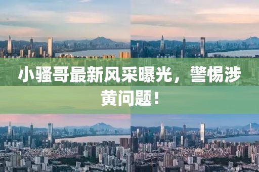 小骚哥最新风采曝光，警惕涉黄问题！