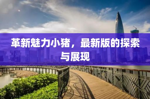 革新魅力小猪，最新版的探索与展现