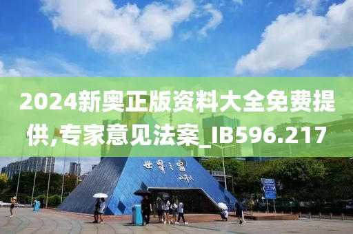 2024新奥正版资料大全免费提供,专家意见法案_IB596.217