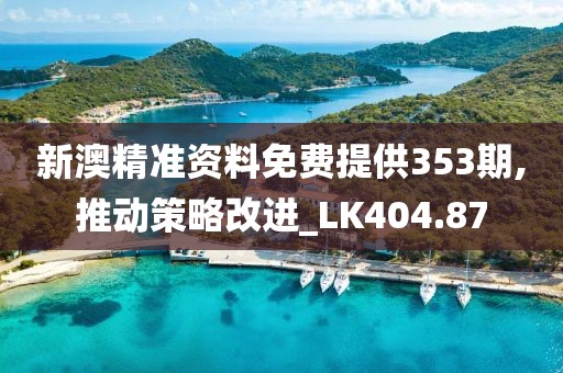 新澳精准资料免费提供353期,推动策略改进_LK404.87