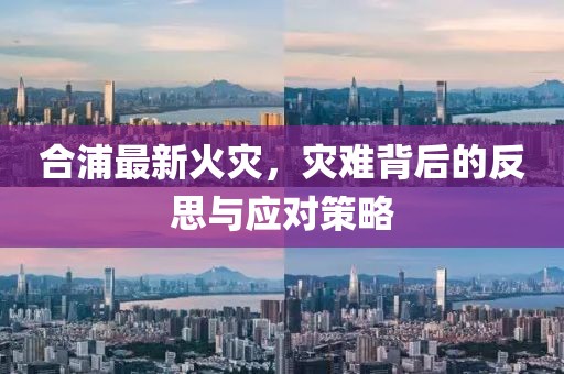 合浦最新火灾，灾难背后的反思与应对策略