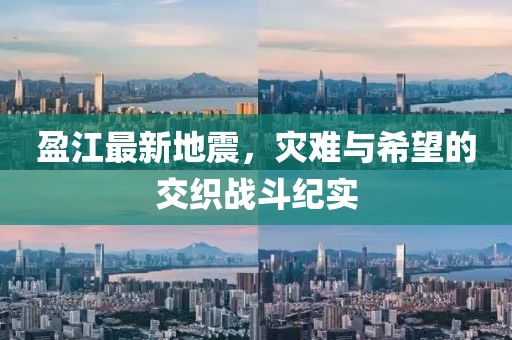 盈江最新地震，灾难与希望的交织战斗纪实