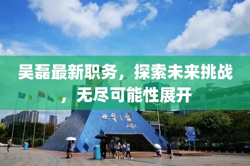吴磊最新职务，探索未来挑战，无尽可能性展开