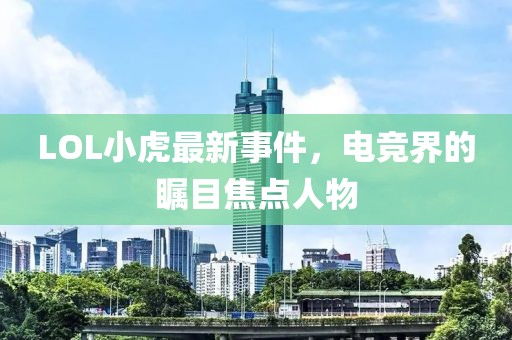 LOL小虎最新事件，电竞界的瞩目焦点人物