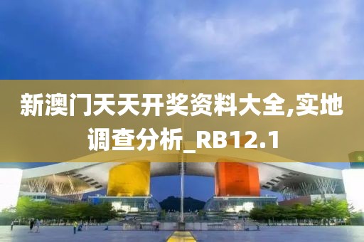 新澳门天天开奖资料大全,实地调查分析_RB12.1