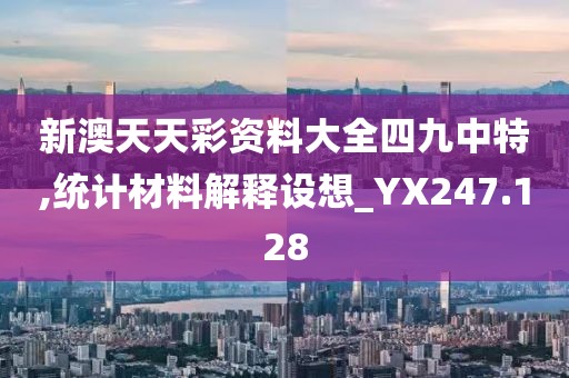 新澳天天彩资料大全四九中特,统计材料解释设想_YX247.128