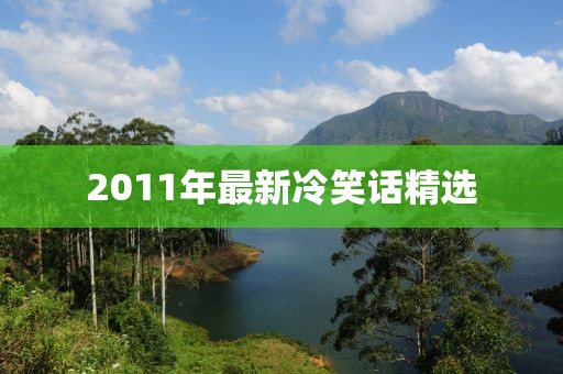 2011年最新冷笑话精选