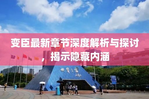 变臣最新章节深度解析与探讨，揭示隐藏内涵