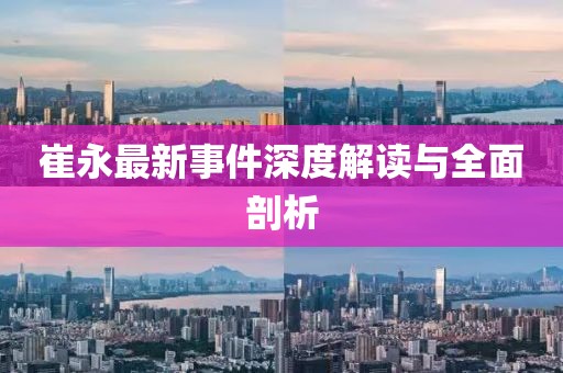 崔永最新事件深度解读与全面剖析