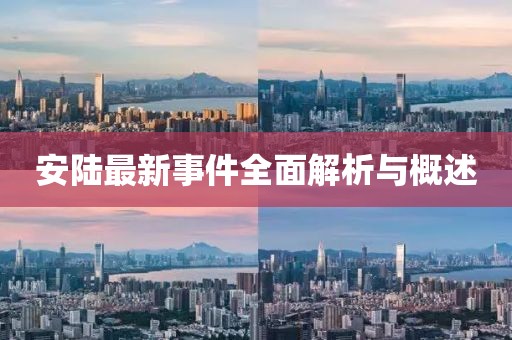 安陆最新事件全面解析与概述