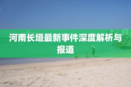河南长垣最新事件深度解析与报道