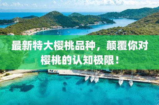 最新特大樱桃品种，颠覆你对樱桃的认知极限！