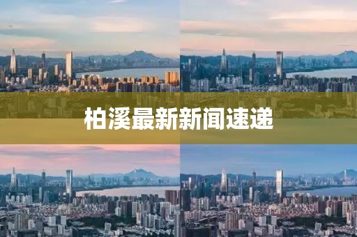 柏溪最新新闻速递
