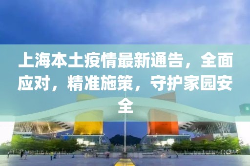 上海本土疫情最新通告，全面应对，精准施策，守护家园安全