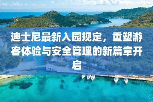 迪士尼最新入园规定，重塑游客体验与安全管理的新篇章开启