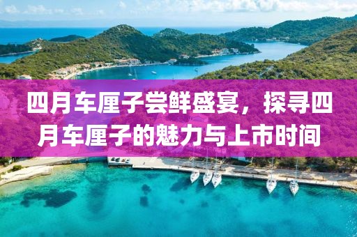 四月车厘子尝鲜盛宴，探寻四月车厘子的魅力与上市时间