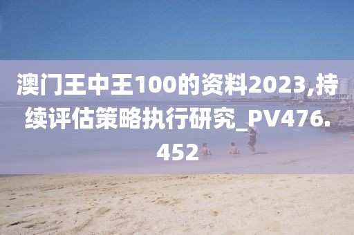 澳门王中王100的资料2023,持续评估策略执行研究_PV476.452