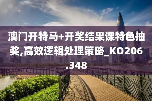 澳门开特马+开奖结果课特色抽奖,高效逻辑处理策略_KO206.348