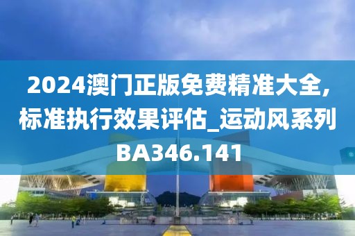 2024澳门正版免费精准大全,标准执行效果评估_运动风系列BA346.141