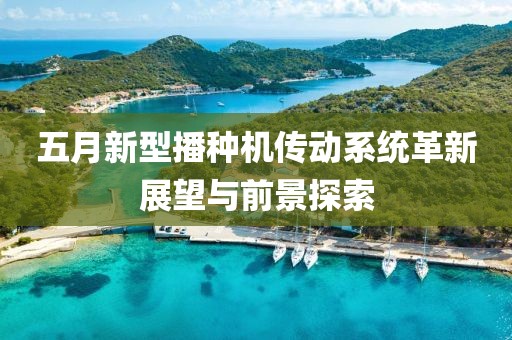 五月新型播种机传动系统革新展望与前景探索