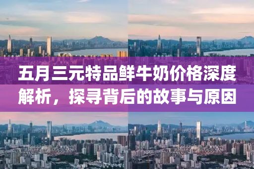 五月三元特品鲜牛奶价格深度解析，探寻背后的故事与原因