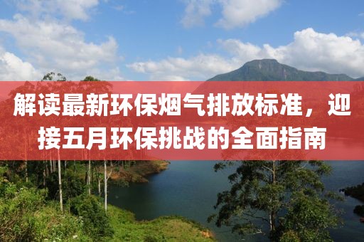解读最新环保烟气排放标准，迎接五月环保挑战的全面指南