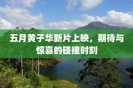 五月黄子华新片上映，期待与惊喜的碰撞时刻
