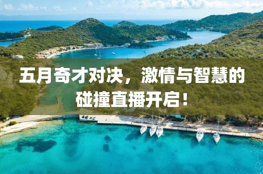 五月奇才对决，激情与智慧的碰撞直播开启！