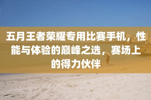 五月王者荣耀专用比赛手机，性能与体验的巅峰之选，赛场上的得力伙伴
