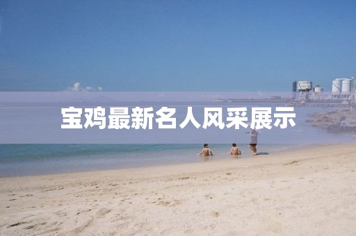 宝鸡最新名人风采展示