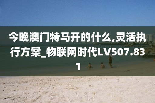 今晚澳门特马开的什么,灵活执行方案_物联网时代LV507.831