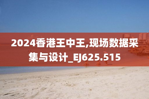 2024香港王中王,现场数据采集与设计_EJ625.515