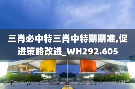 三肖必中特三肖中特期期准,促进策略改进_WH292.605