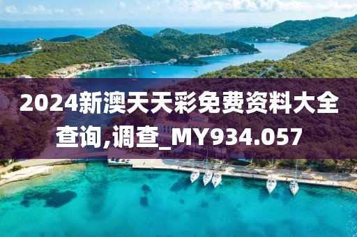 2024新澳天天彩免费资料大全查询,调查_MY934.057
