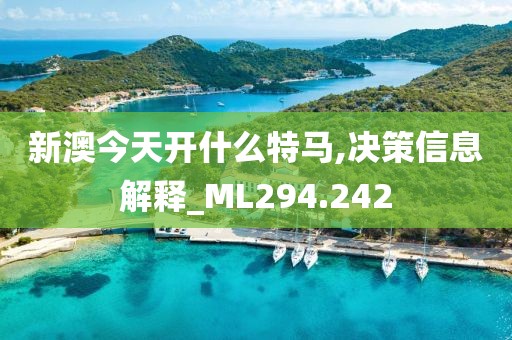 新澳今天开什么特马,决策信息解释_ML294.242