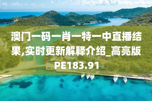 澳门一码一肖一特一中直播结果,实时更新解释介绍_高亮版PE183.91