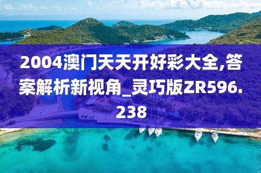 2004澳门天天开好彩大全,答案解析新视角_灵巧版ZR596.238