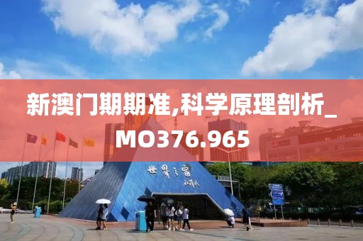 新澳门期期准,科学原理剖析_MO376.965